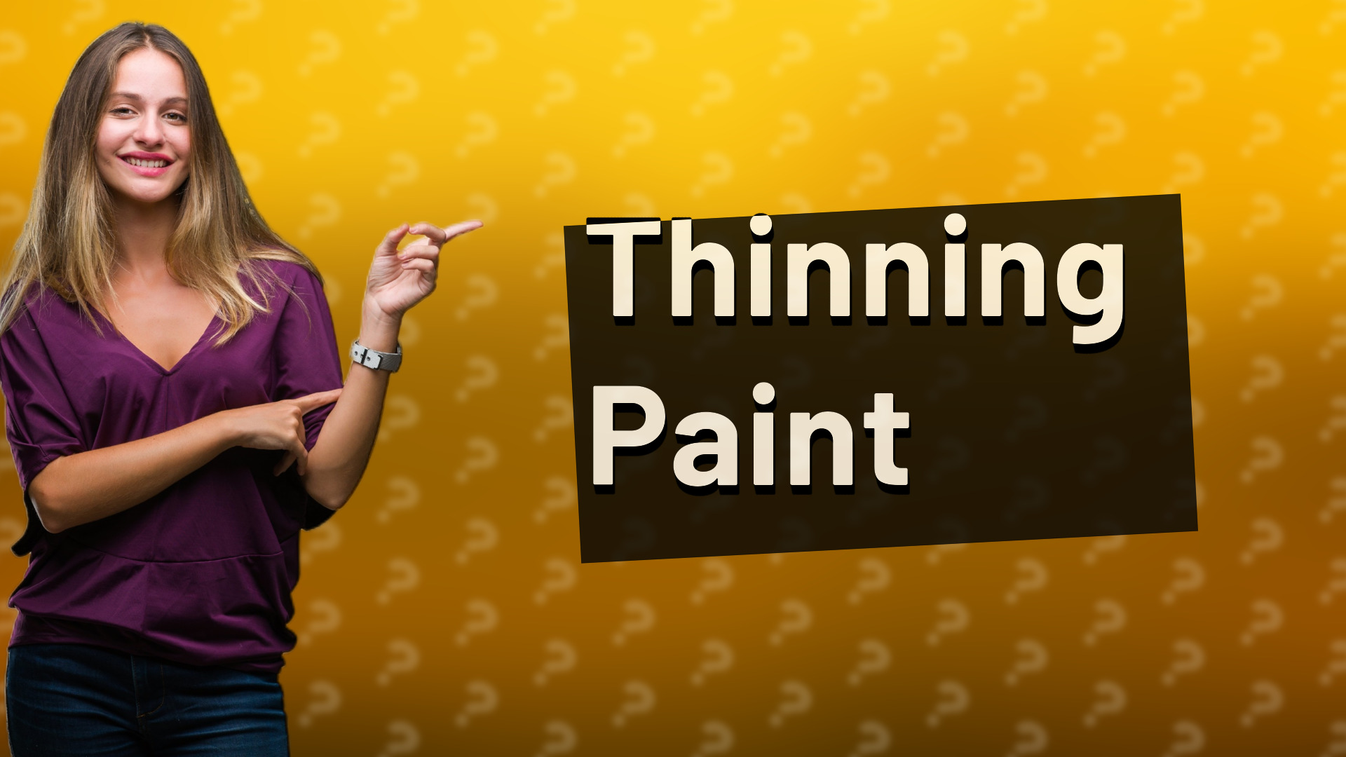 Thinning Paint