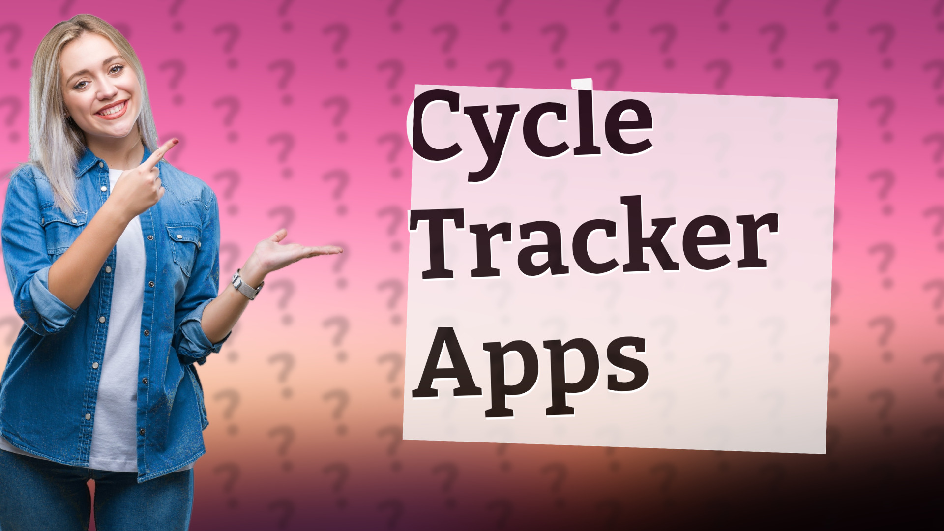 Cycle Tracker Apps