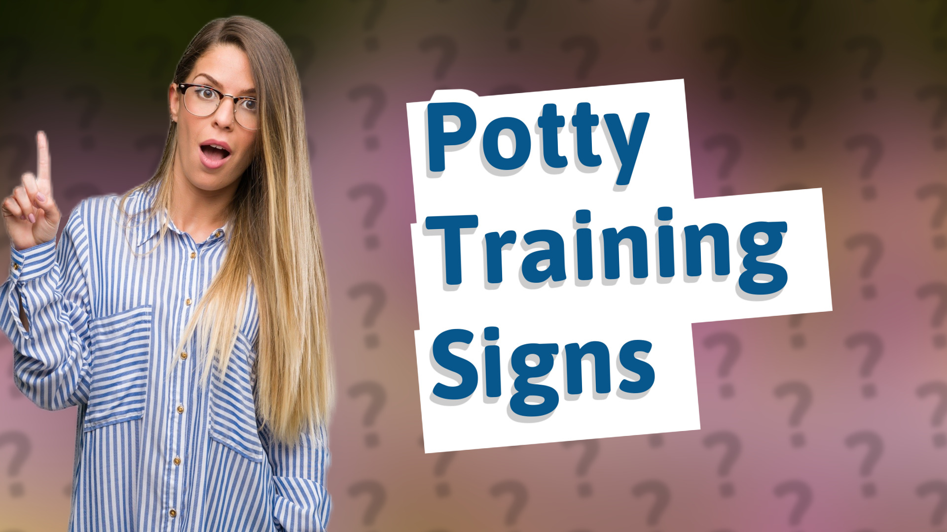 Potty Training Signs