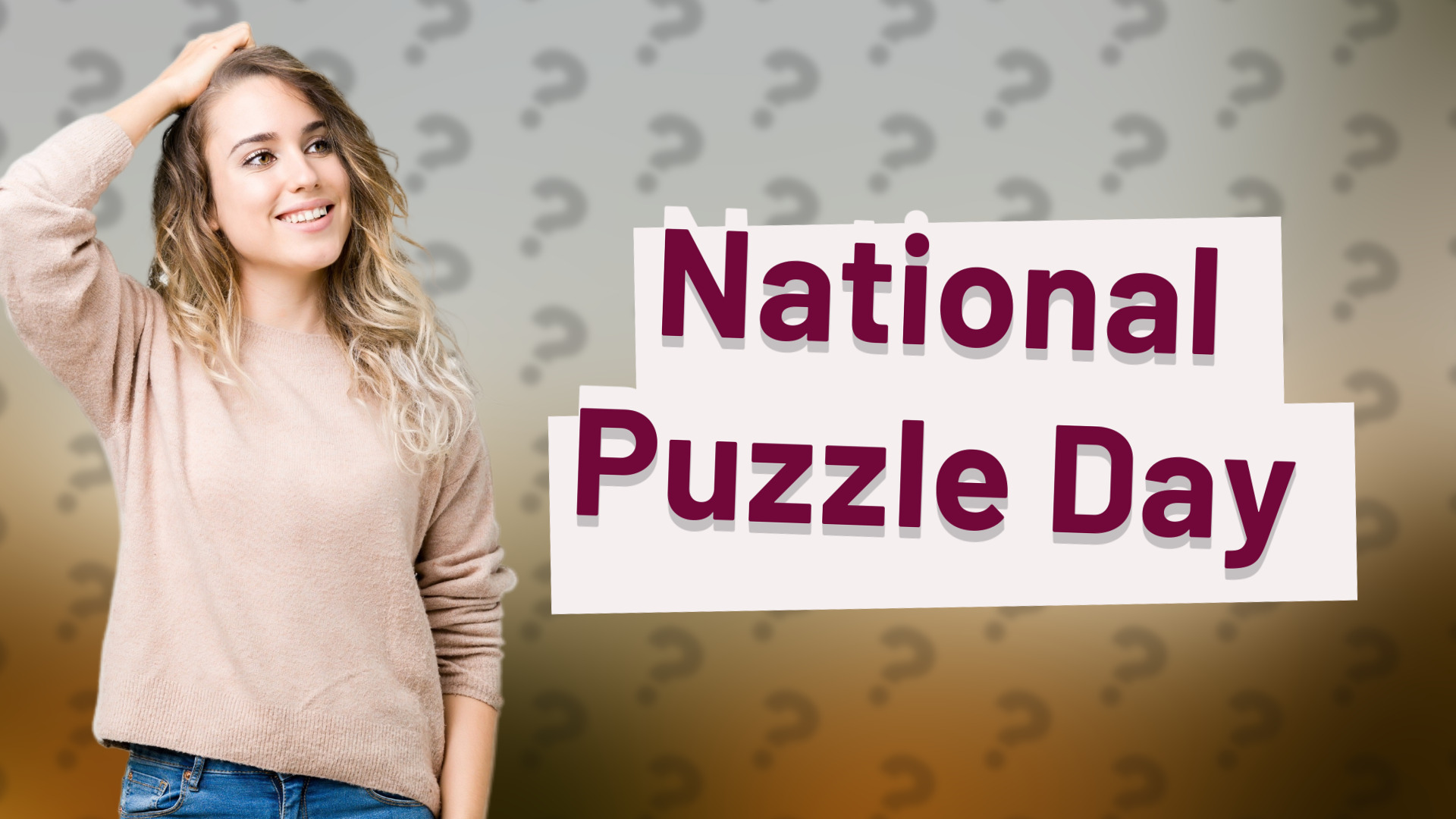 National Puzzle Day