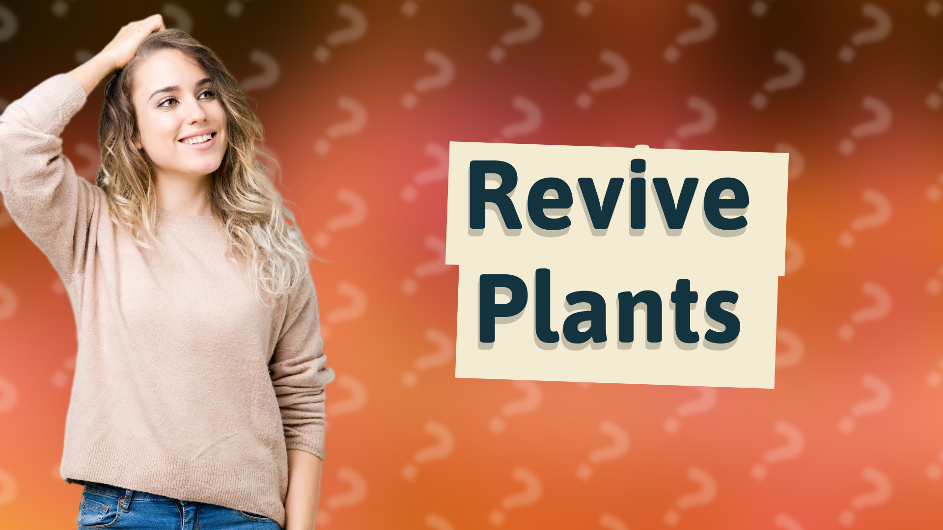 Revive Plants