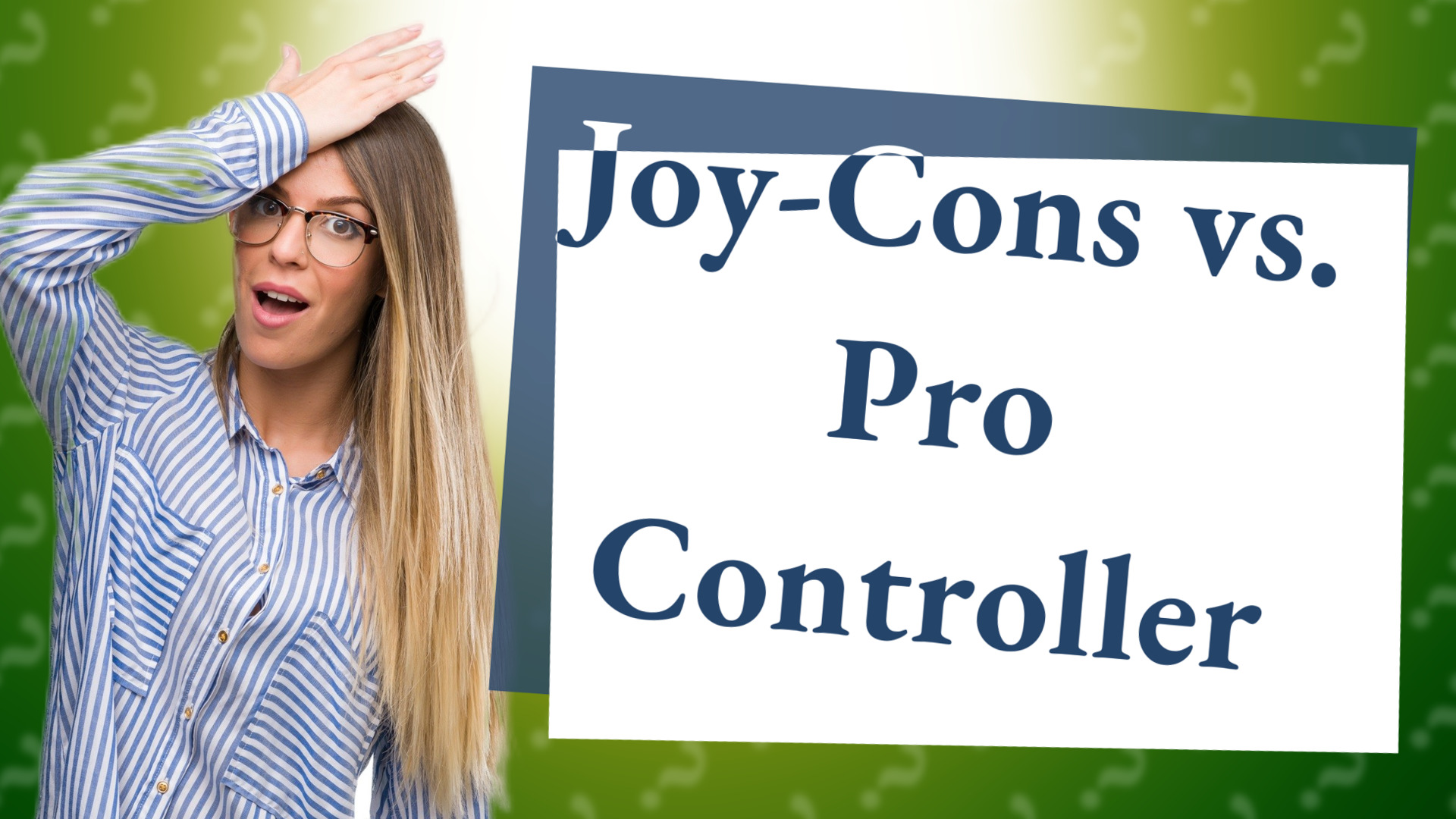 Joy-Cons vs. Pro Controller