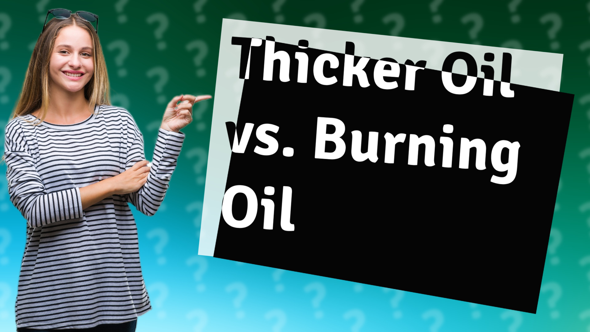 Thicker Oil vs. Burning Oil