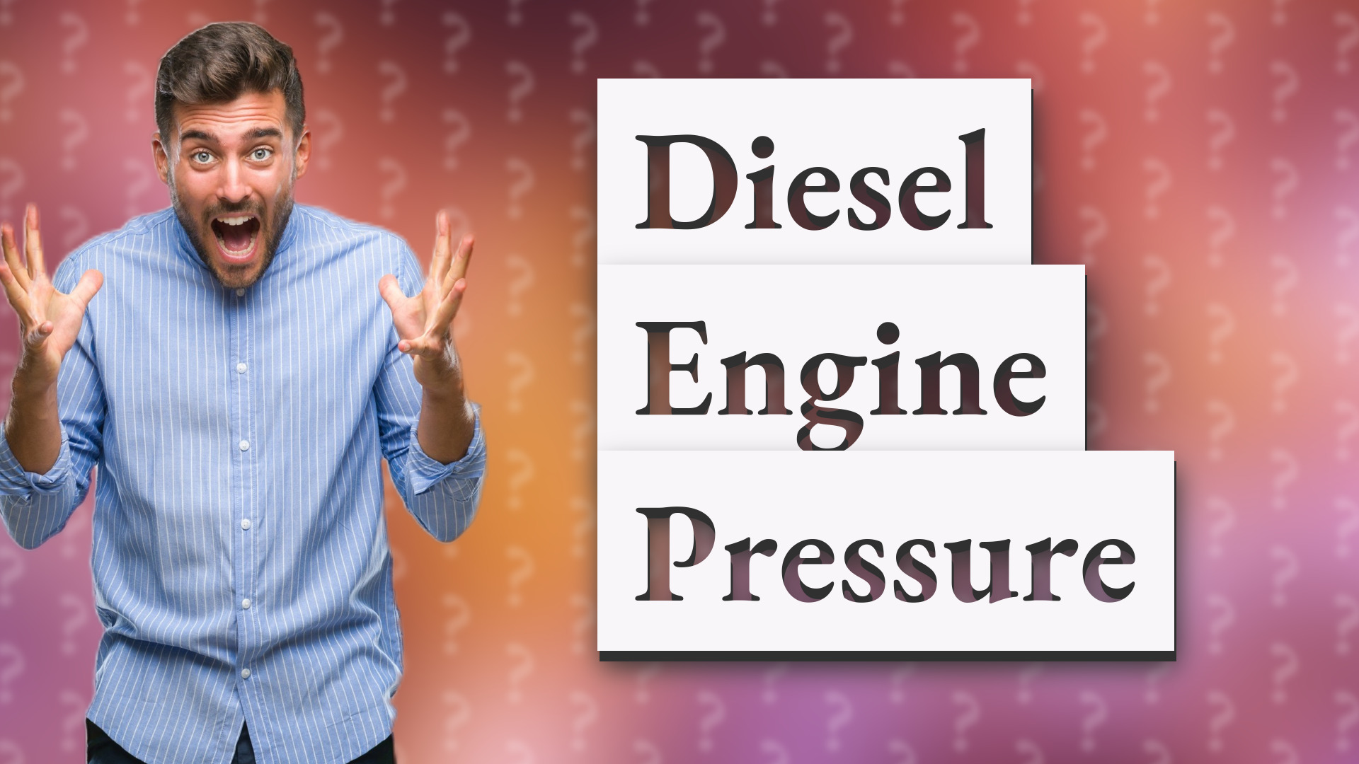 Diesel Engine Pressure