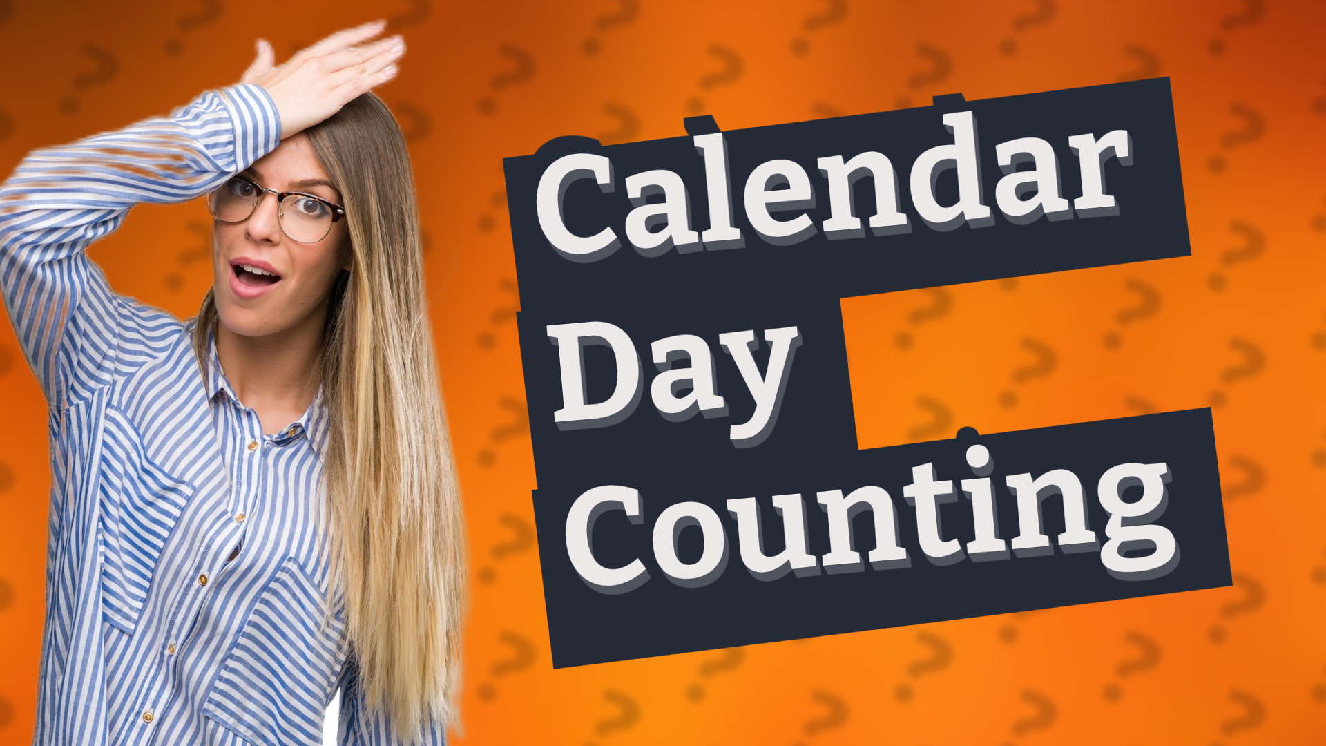 Calendar Day Counting
