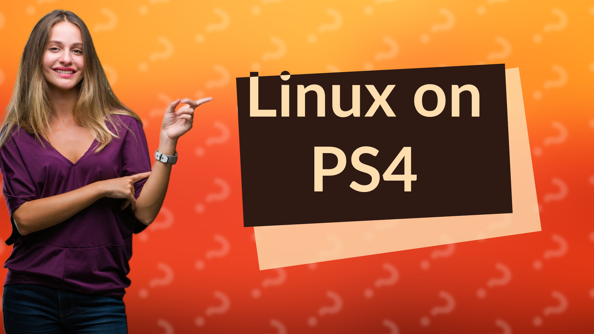 Linux on PS4