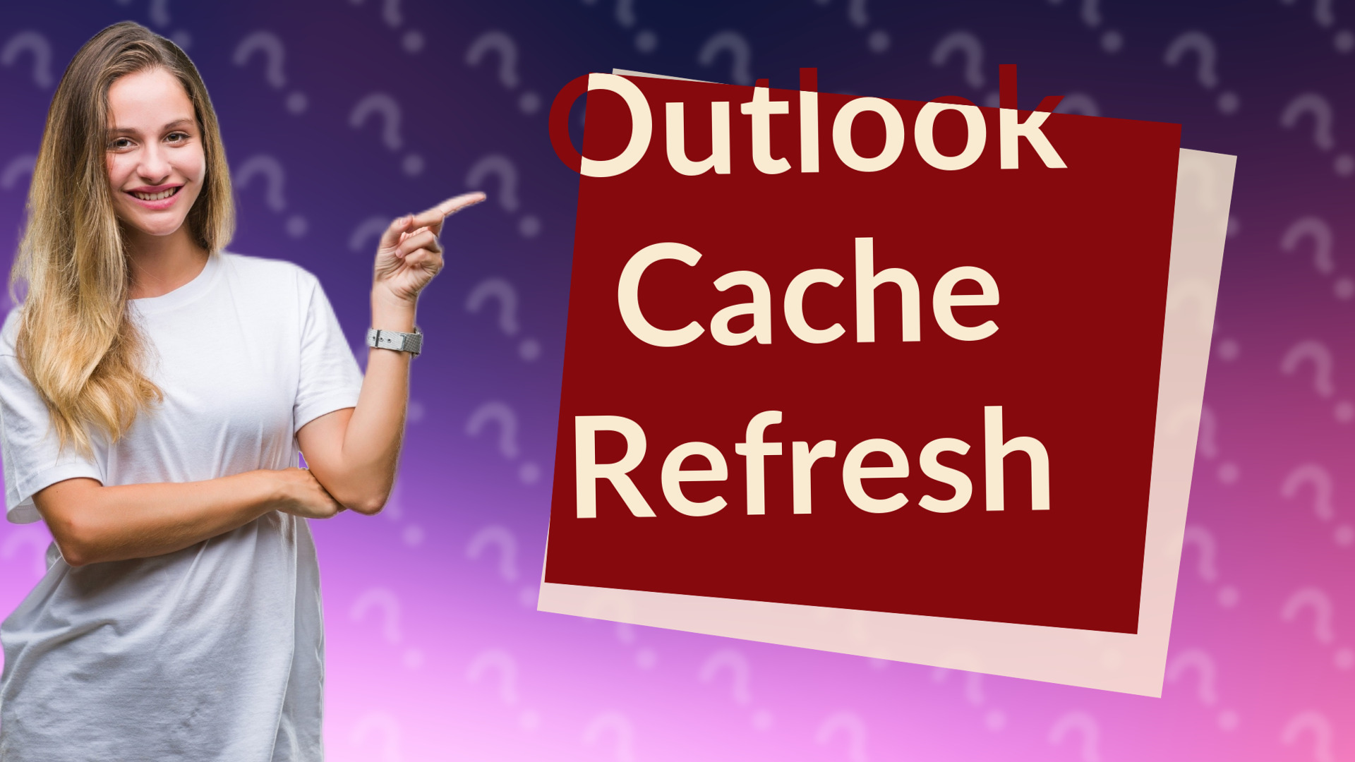 Outlook Cache Refresh