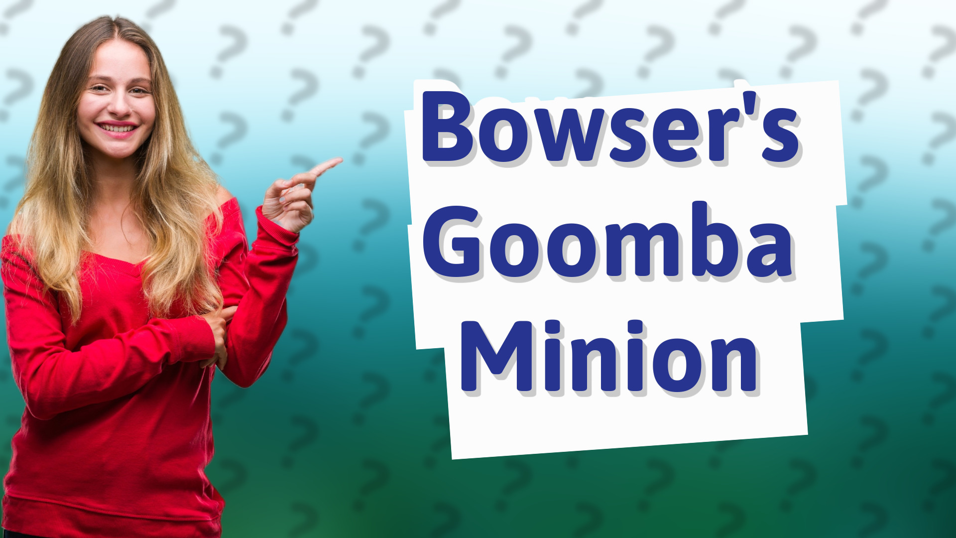 Bowser's Goomba Minion