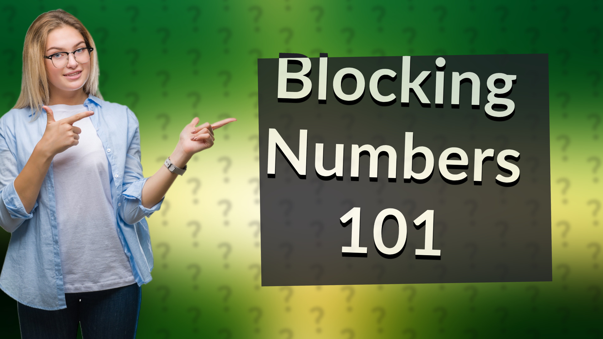 Blocking Numbers 101