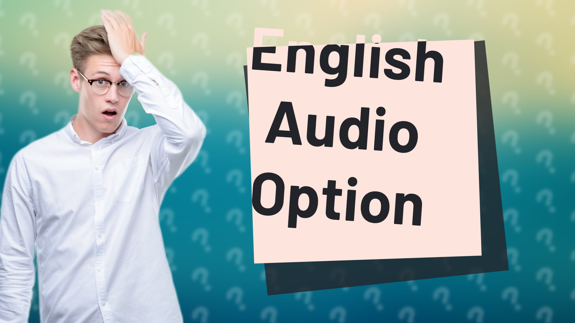 English Audio Option