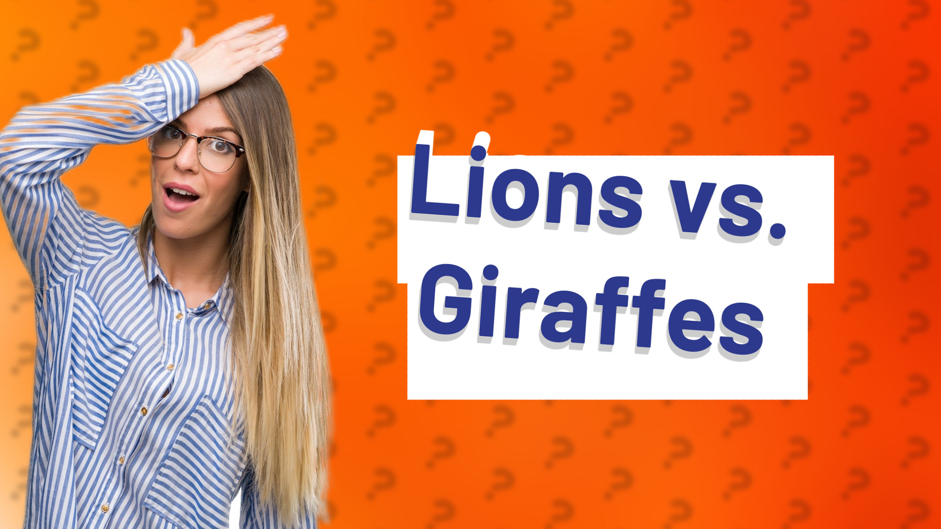 Lions vs. Giraffes