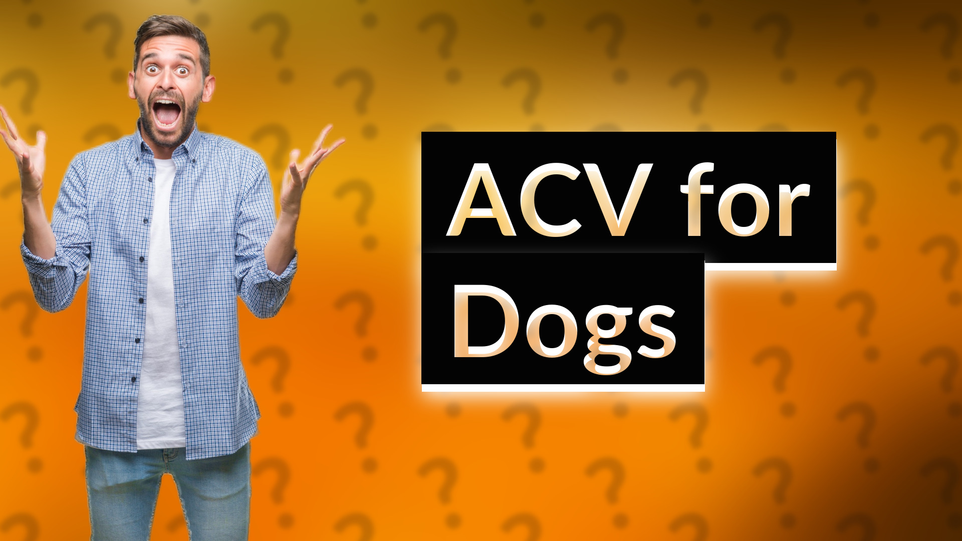 ACV for Dogs