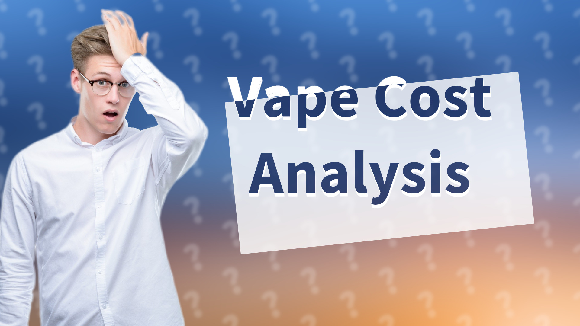 Vape Cost Analysis