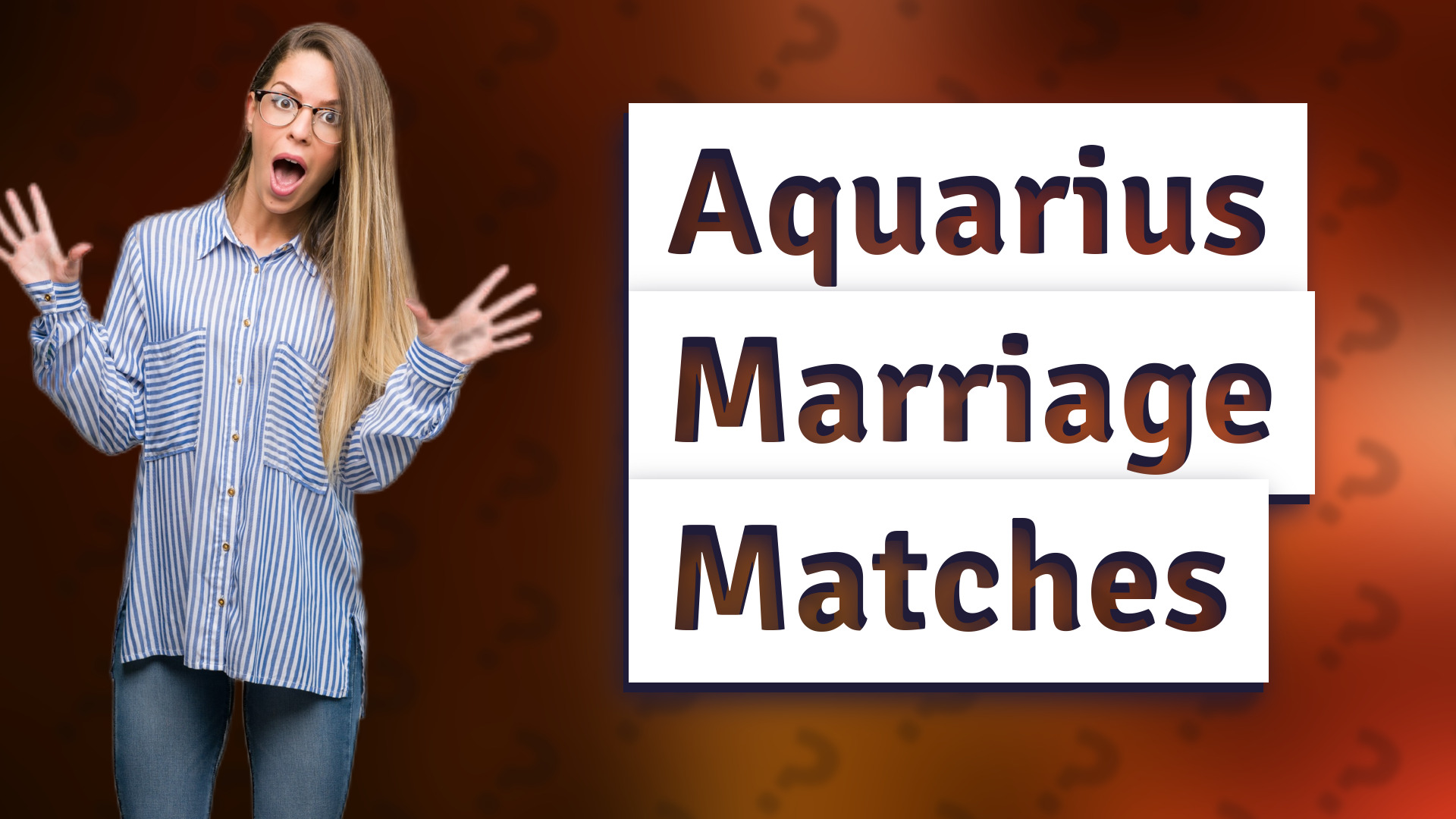 Aquarius Marriage Matches
