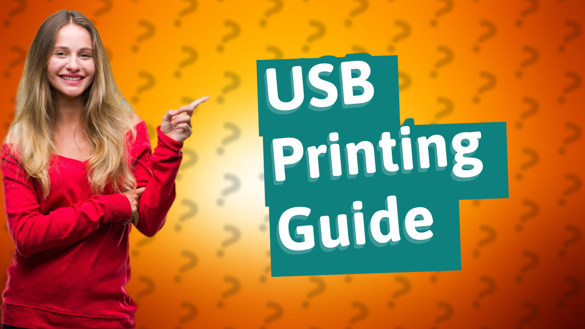 USB Printing Guide
