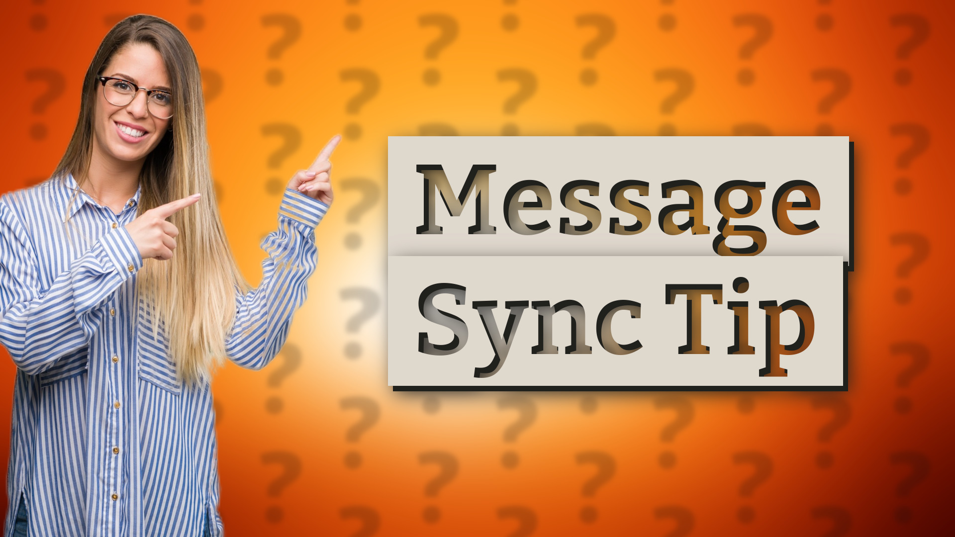 Message Sync Tip