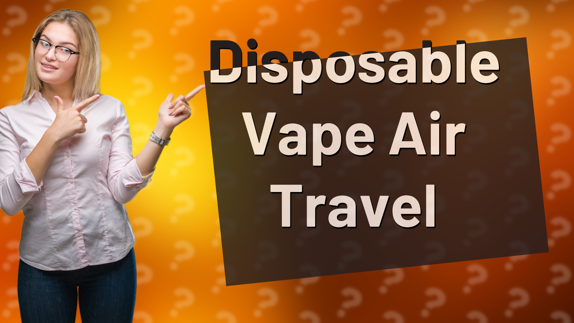 Disposable Vape Air Travel
