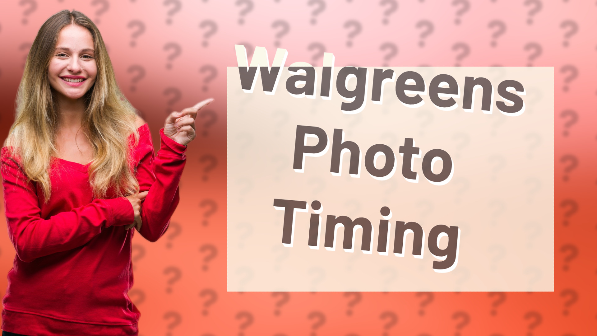 Walgreens Photo Timing