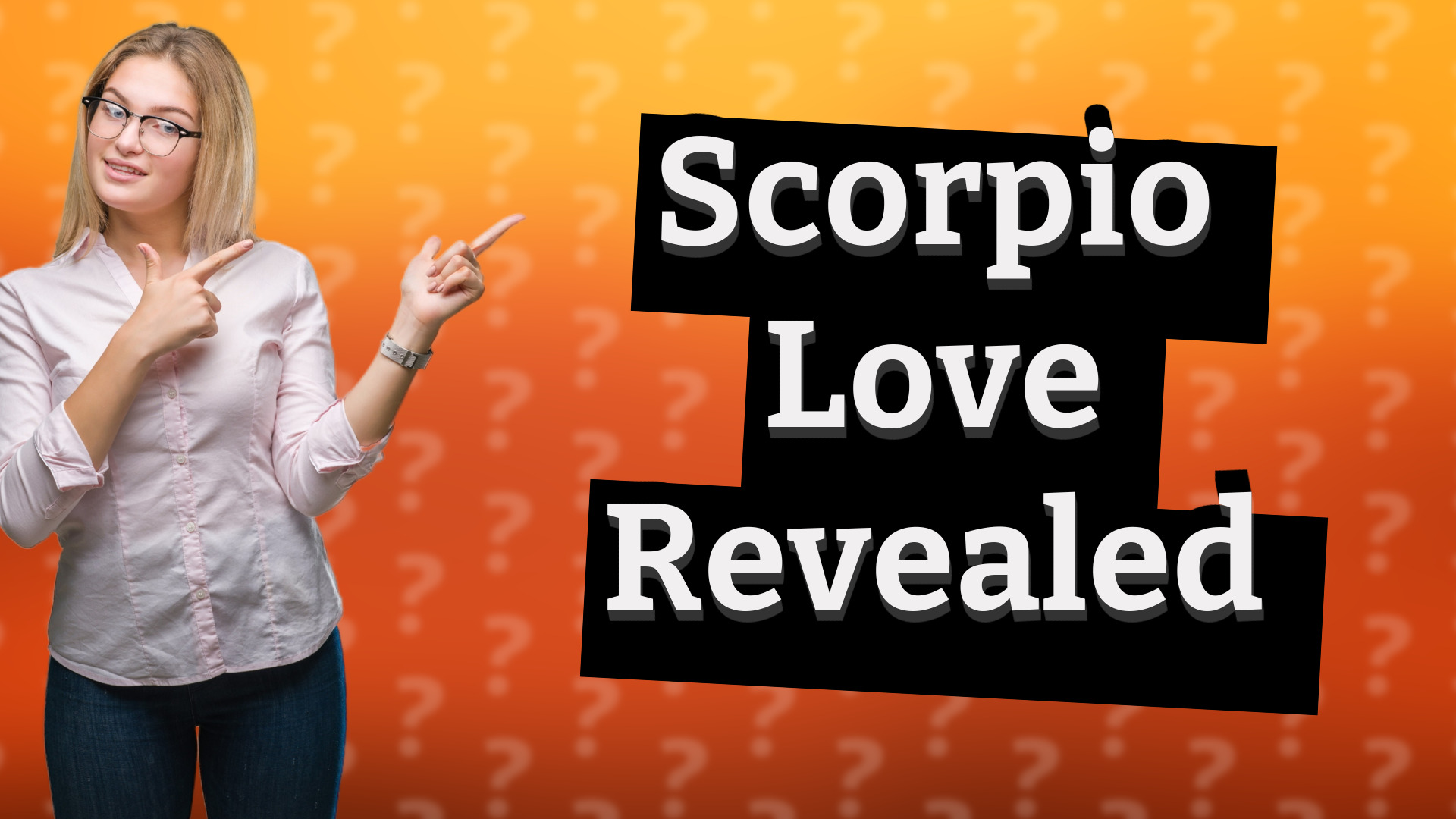 Scorpio Love Revealed