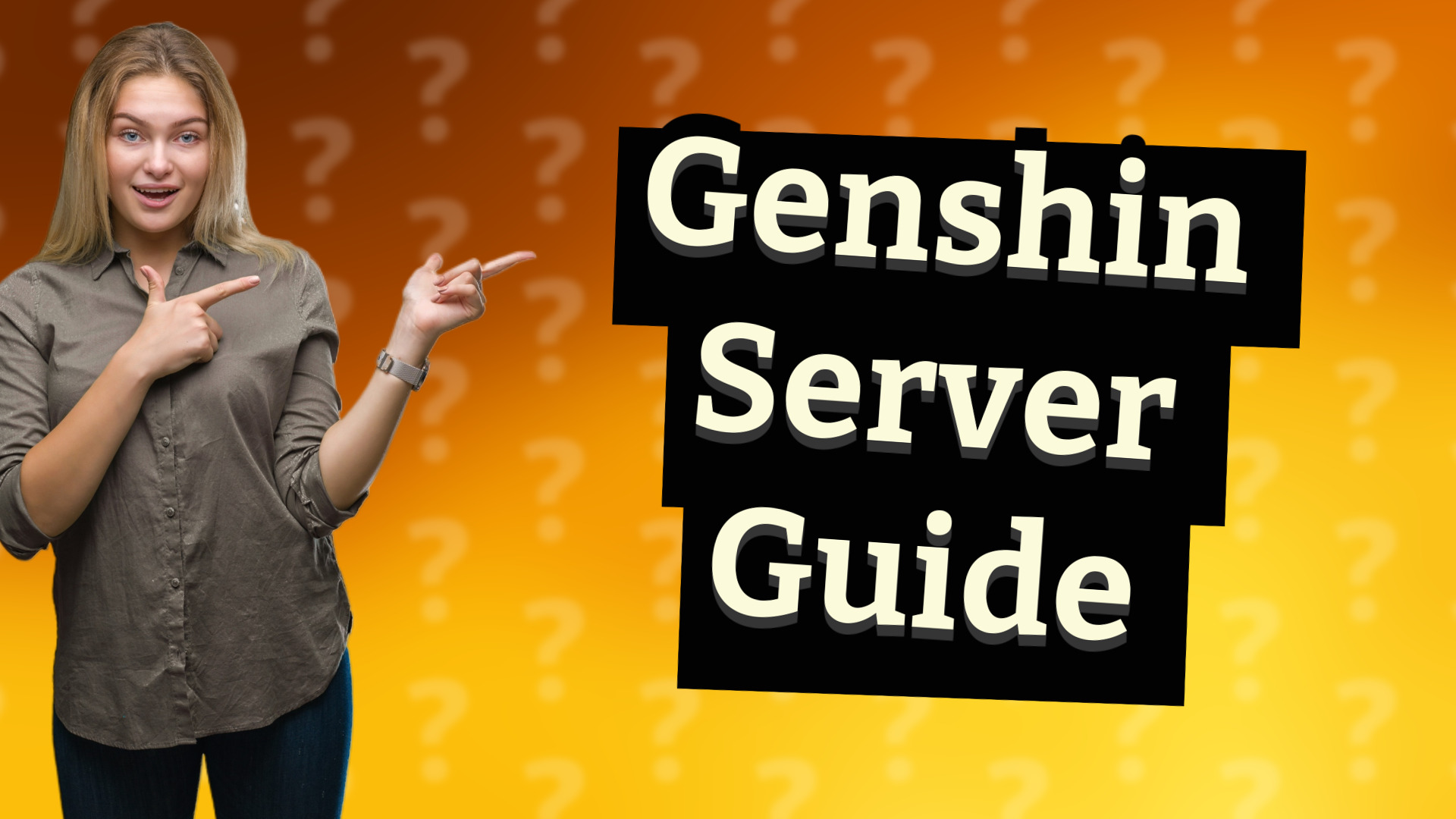 Genshin Server Guide