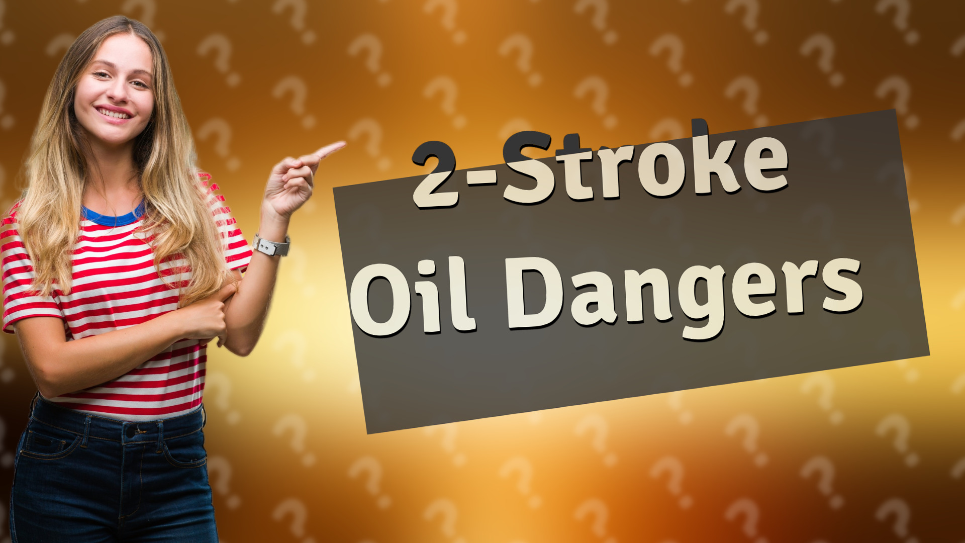 2-Stroke Oil Dangers