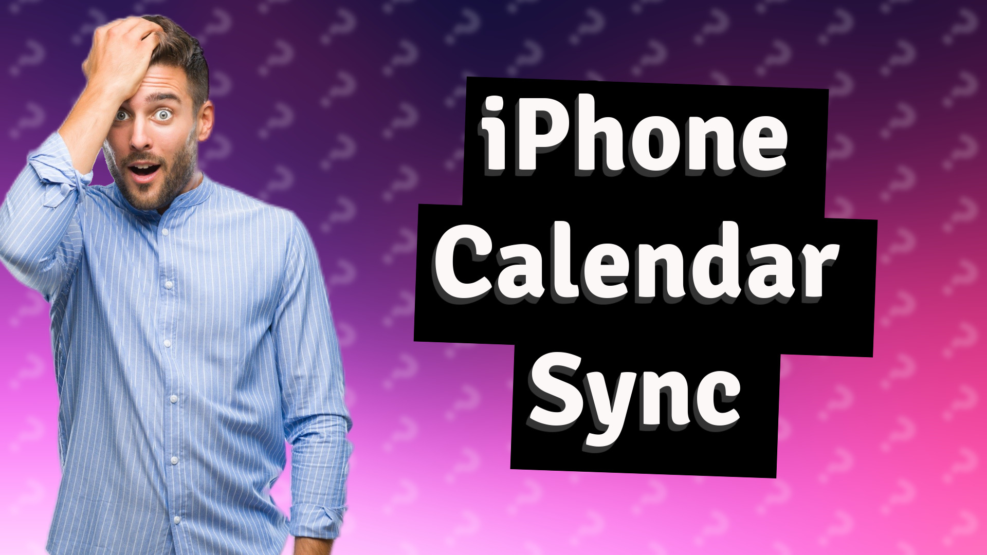 iPhone Calendar Sync