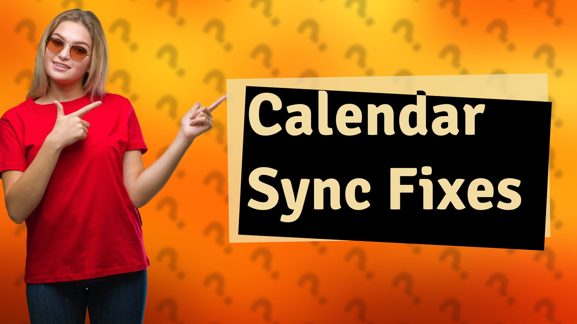 Calendar Sync Fixes