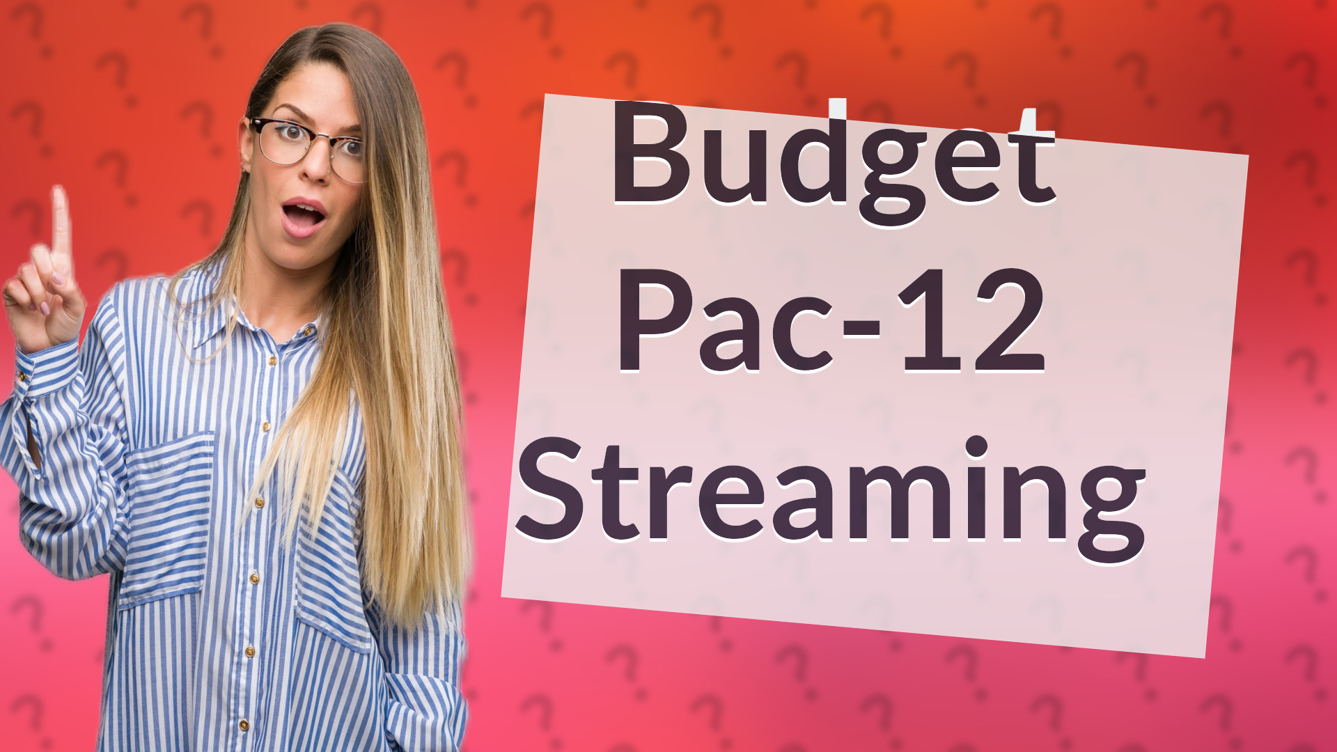 Budget Pac-12 Streaming