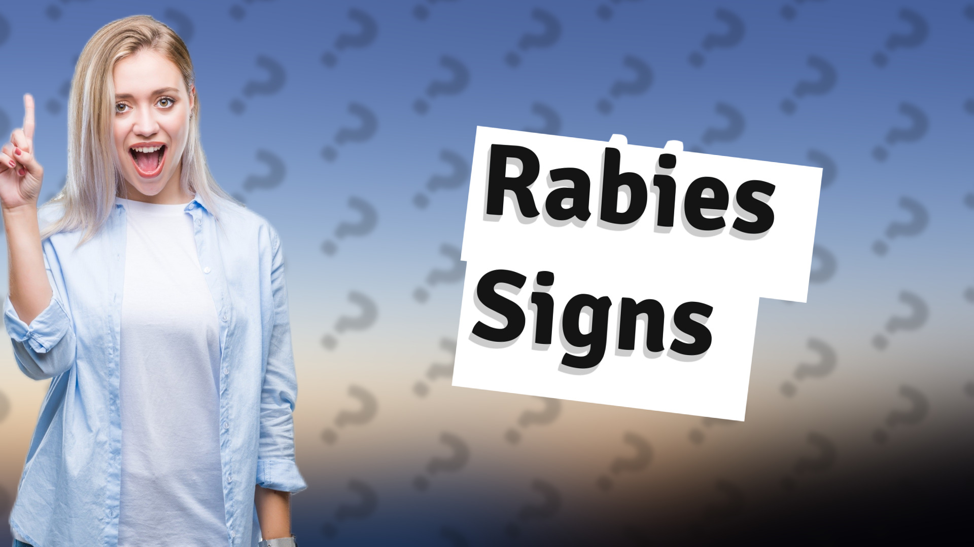 Rabies Signs