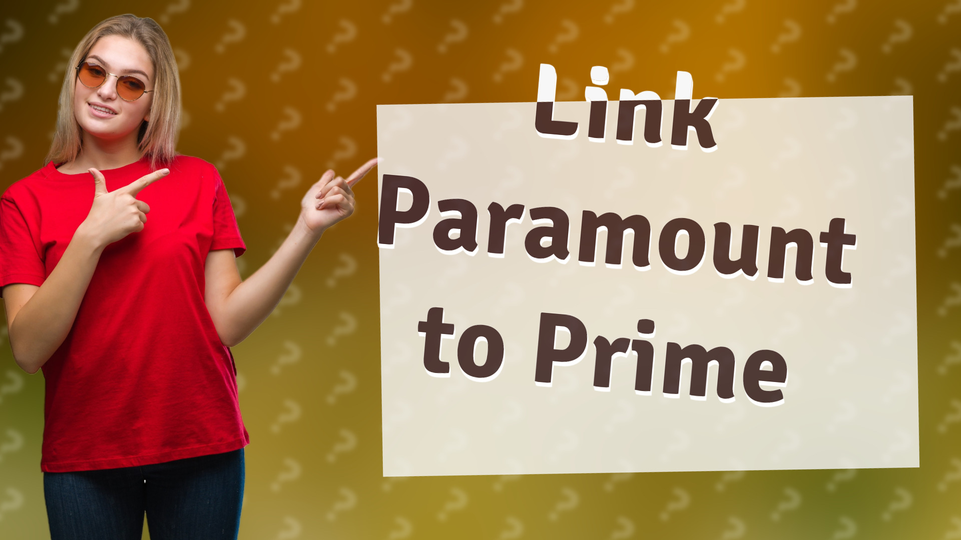 Link Paramount to Prime