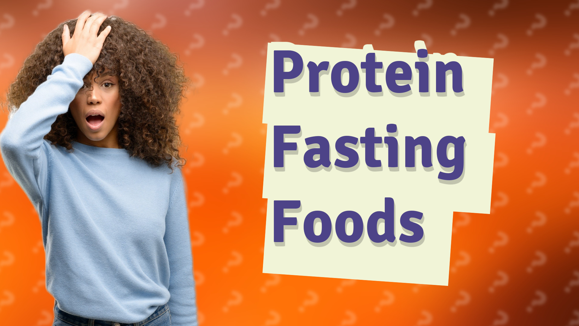 Protein Fasting Foods