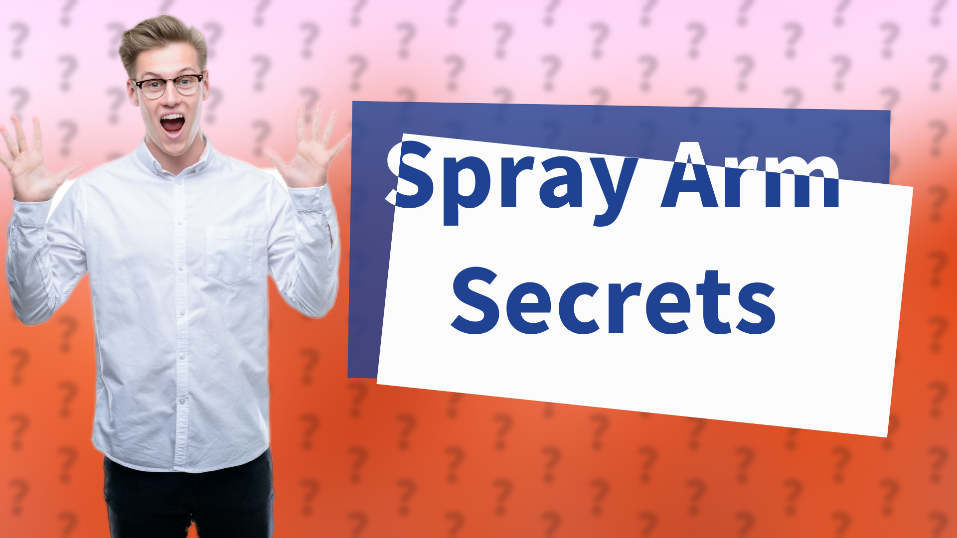 Spray Arm Secrets