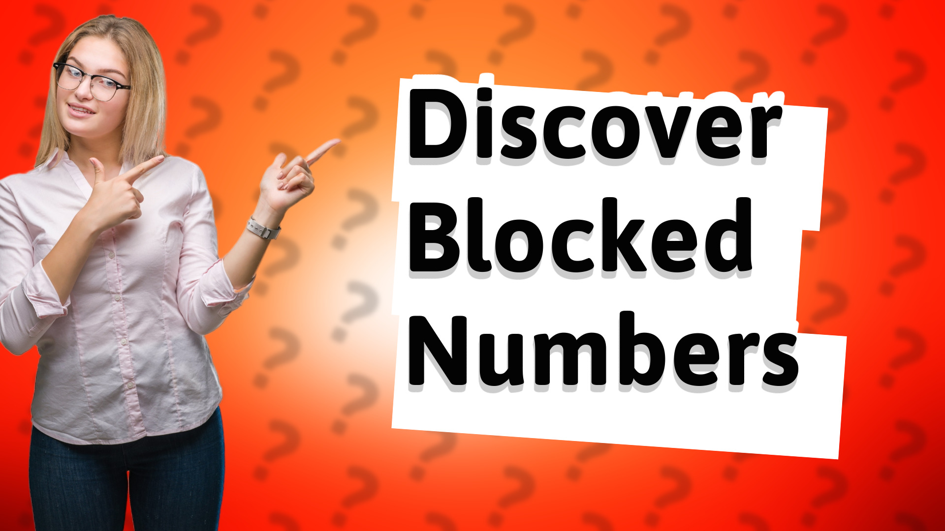 Discover Blocked Numbers