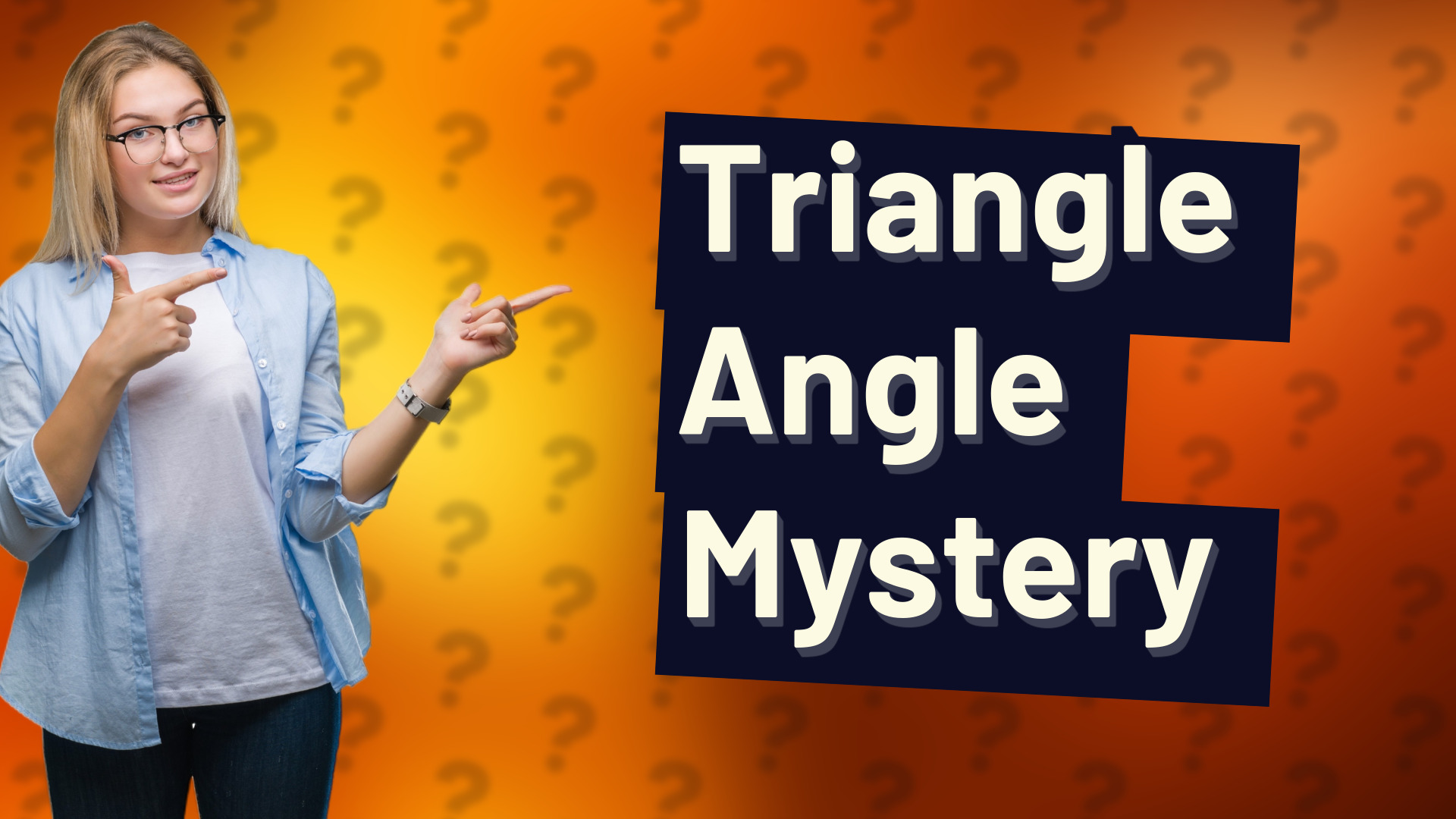 Triangle Angle Mystery