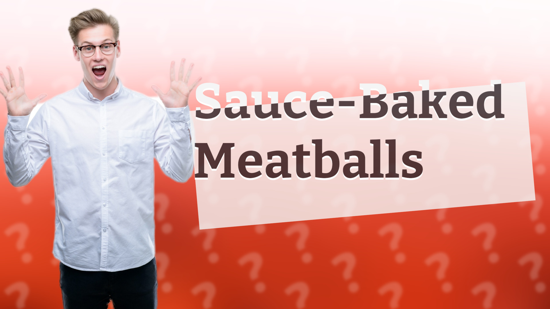 Sauce-Baked Meatballs