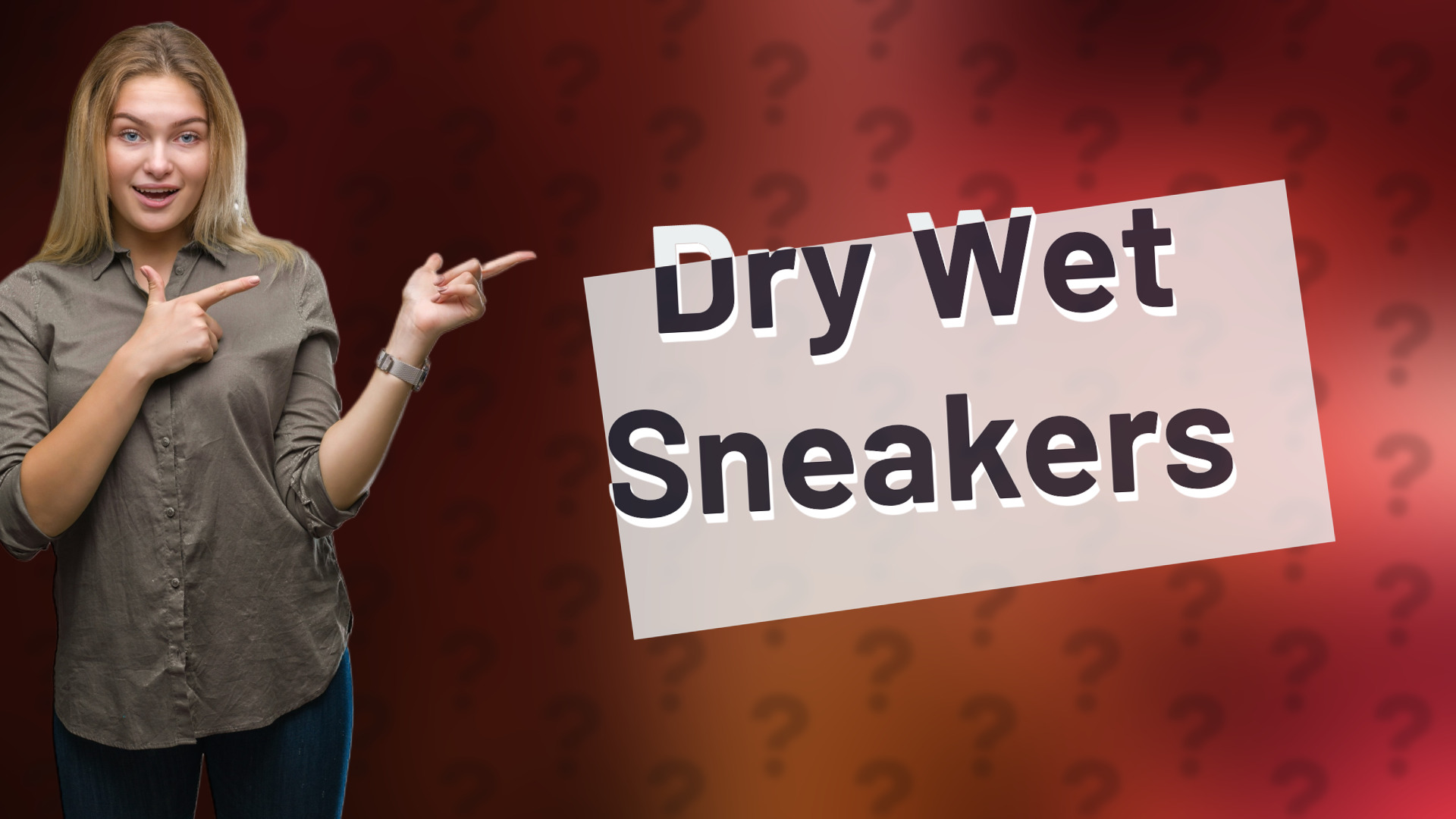 Dry Wet Sneakers