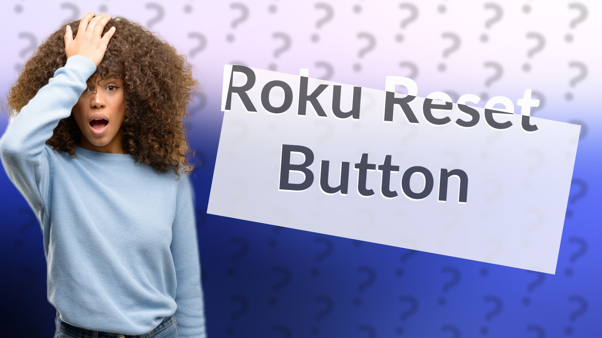Roku Reset Button