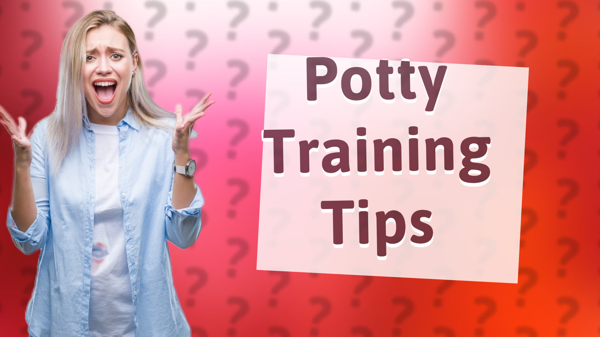 Potty Training Tips