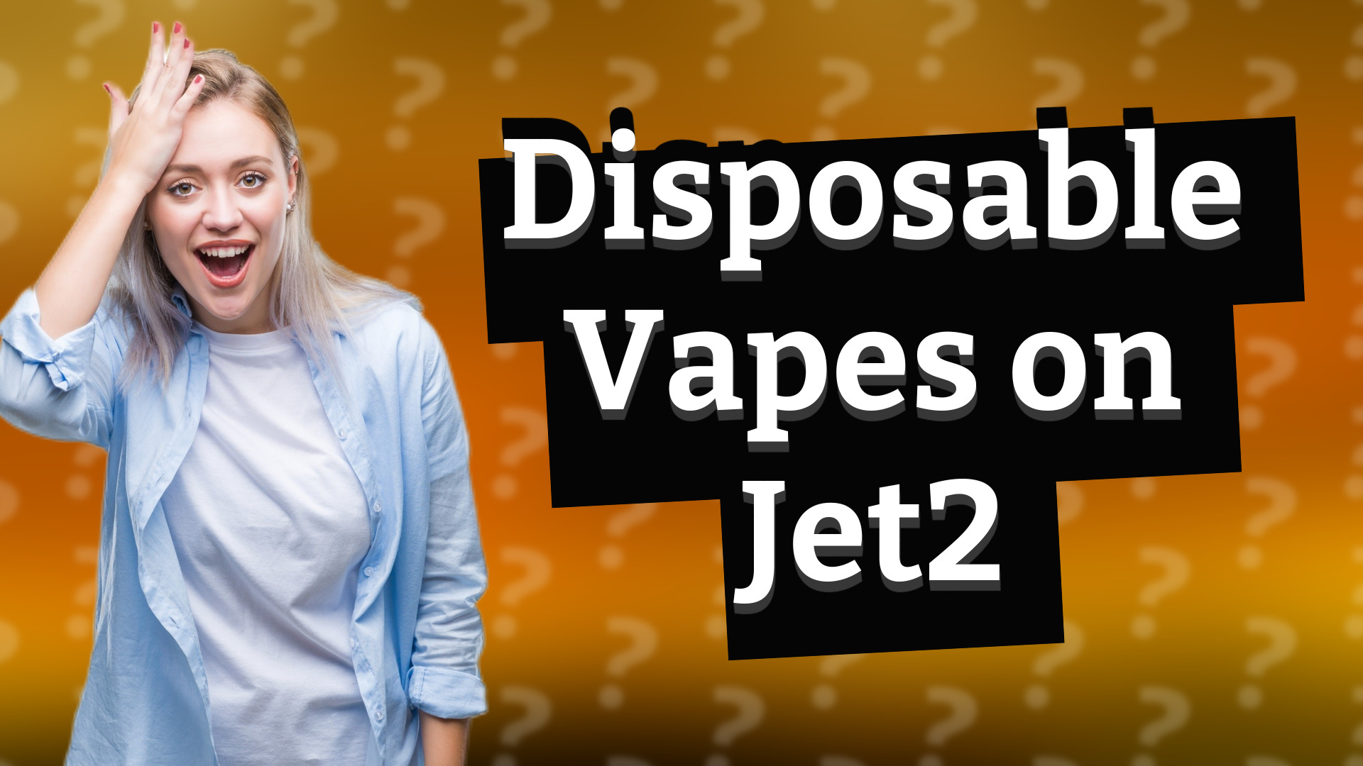 Disposable Vapes on Jet2