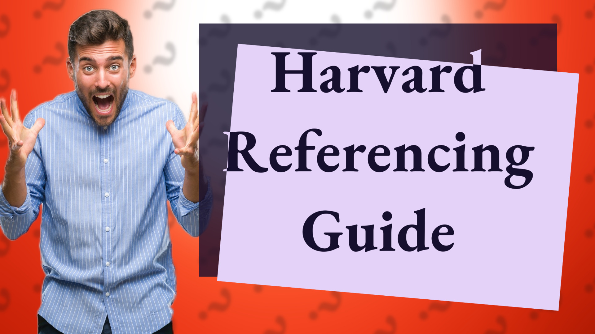 Harvard Referencing Guide