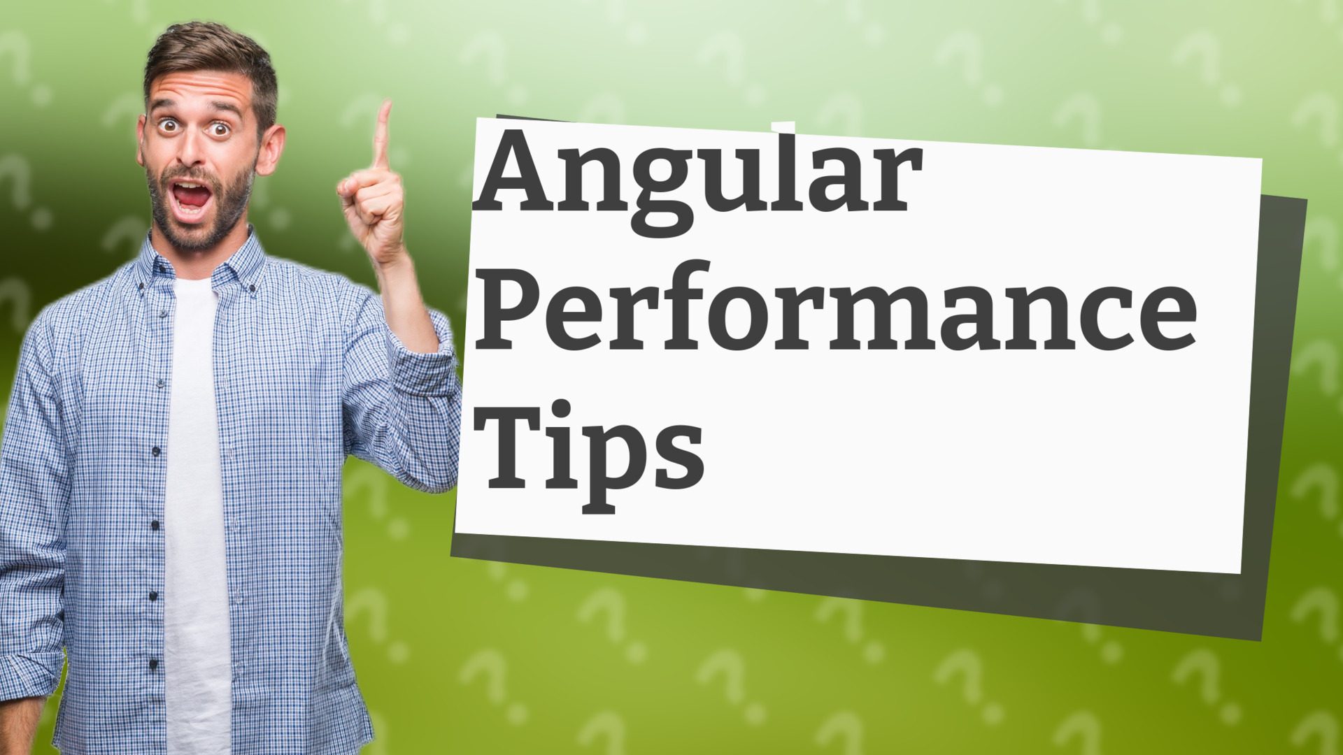 Angular Performance Tips