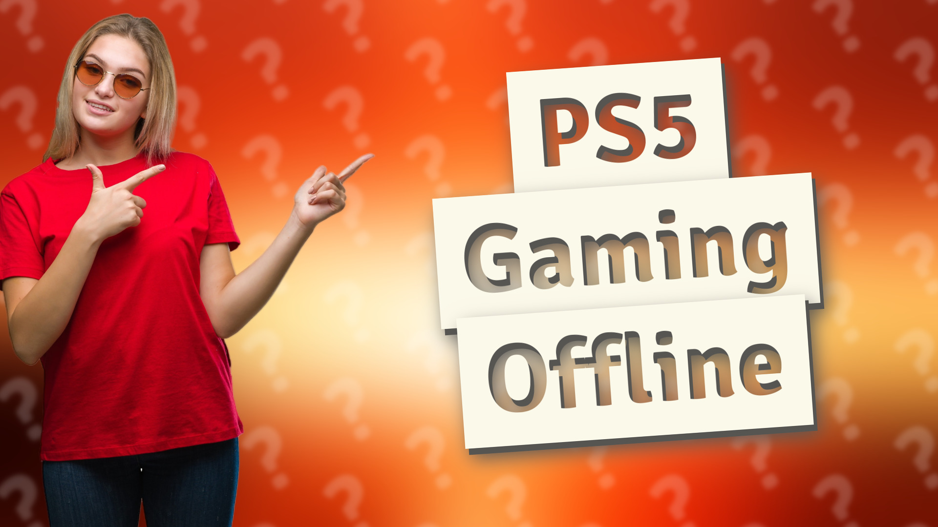 PS5 Gaming Offline
