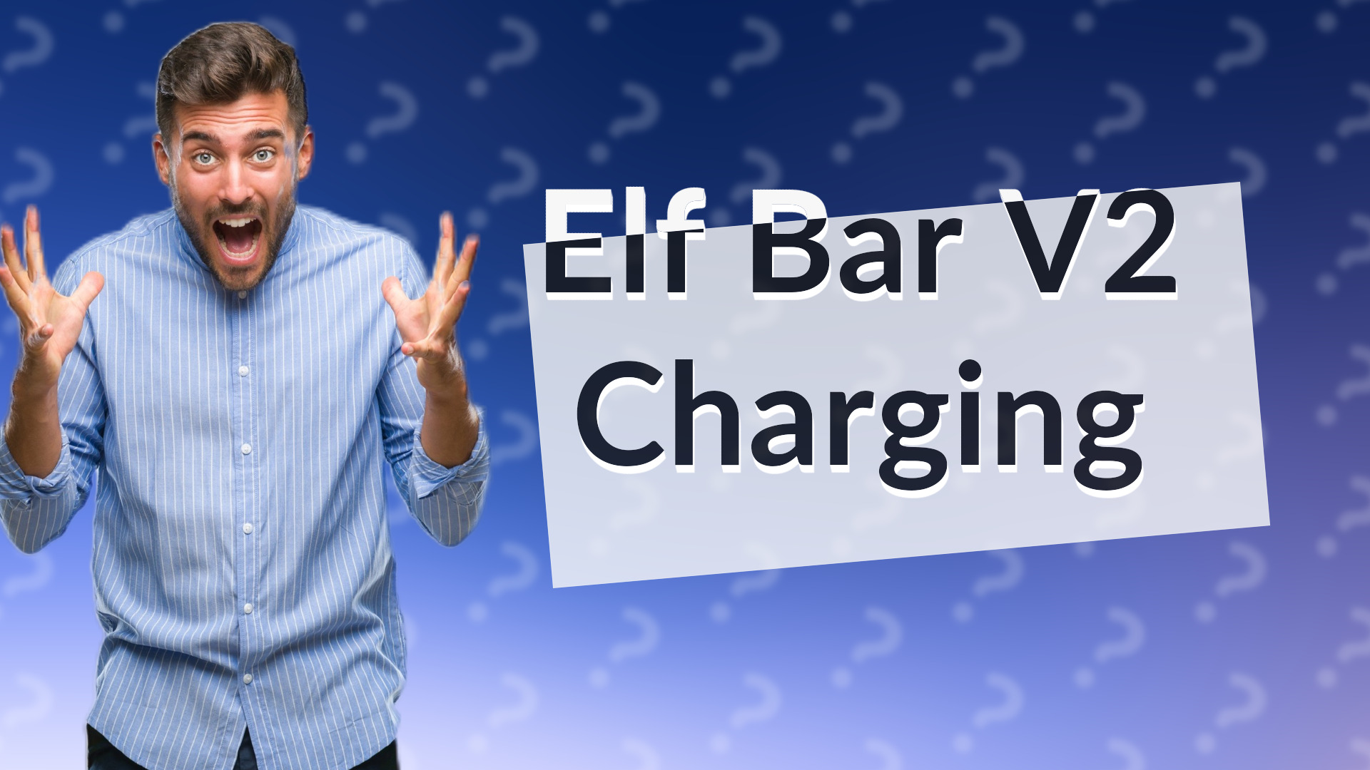 Elf Bar V2 Charging