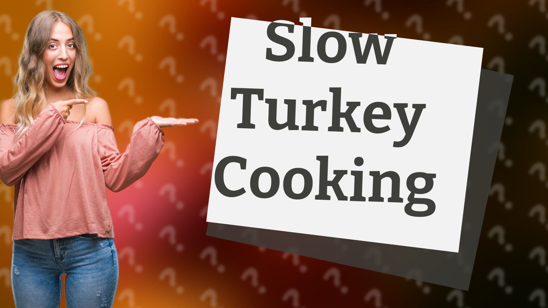 Slow Turkey Cooking