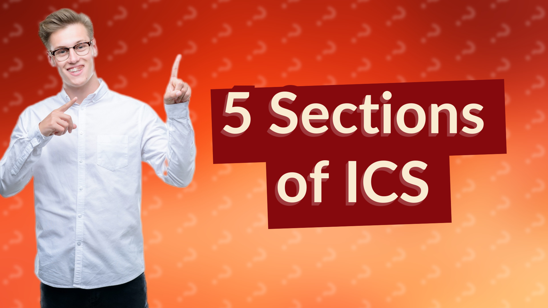 5 Sections of ICS