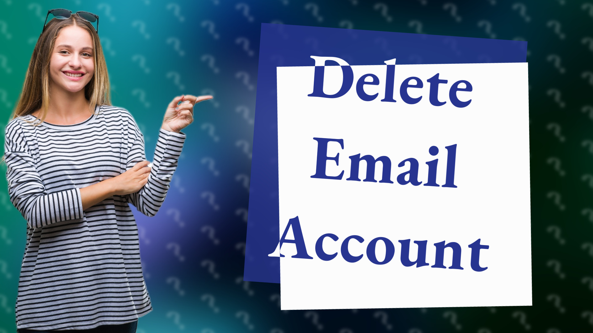 Delete Email Account