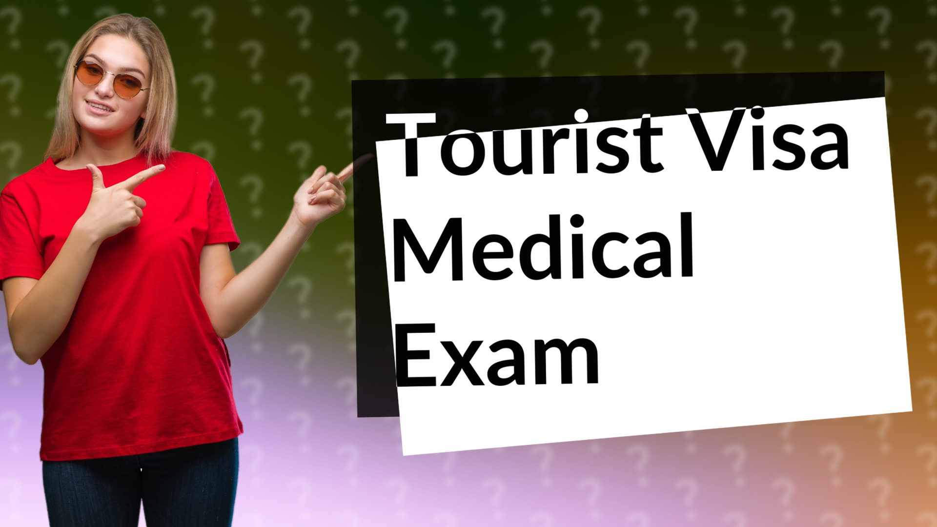 Tourist Visa Medical Exam