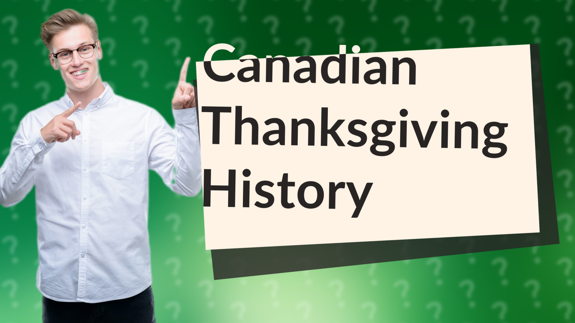 Canadian Thanksgiving History