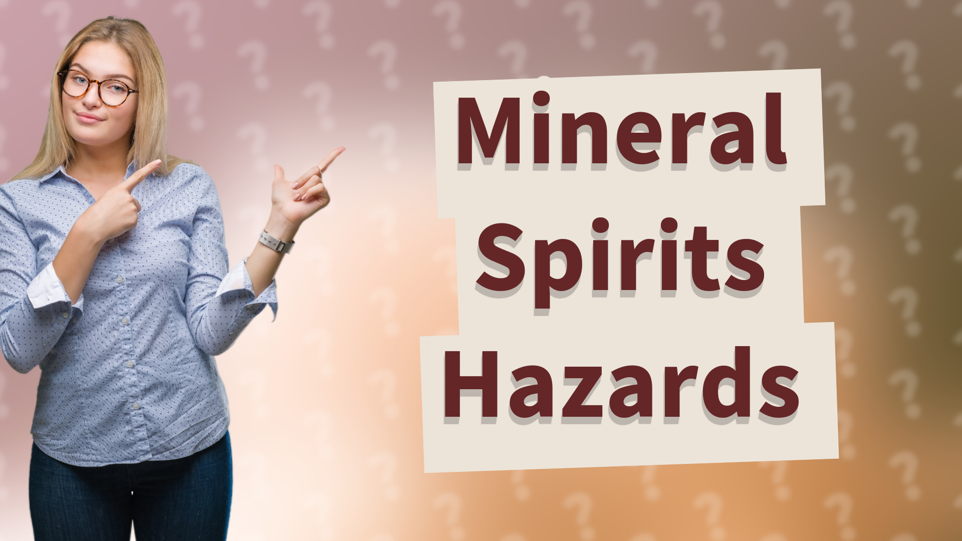 Mineral Spirits Hazards