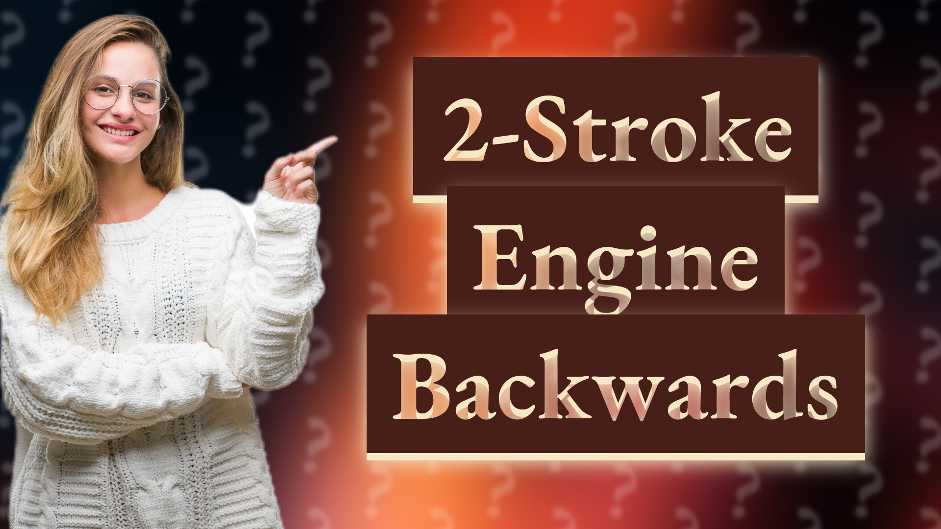 2-Stroke Engine Backwards